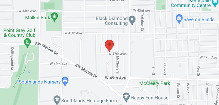 map of 2895 W 47TH AVENUE